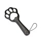 Паддл у вигляді котячої лапки Liebe Seele Round Paddle Black/White