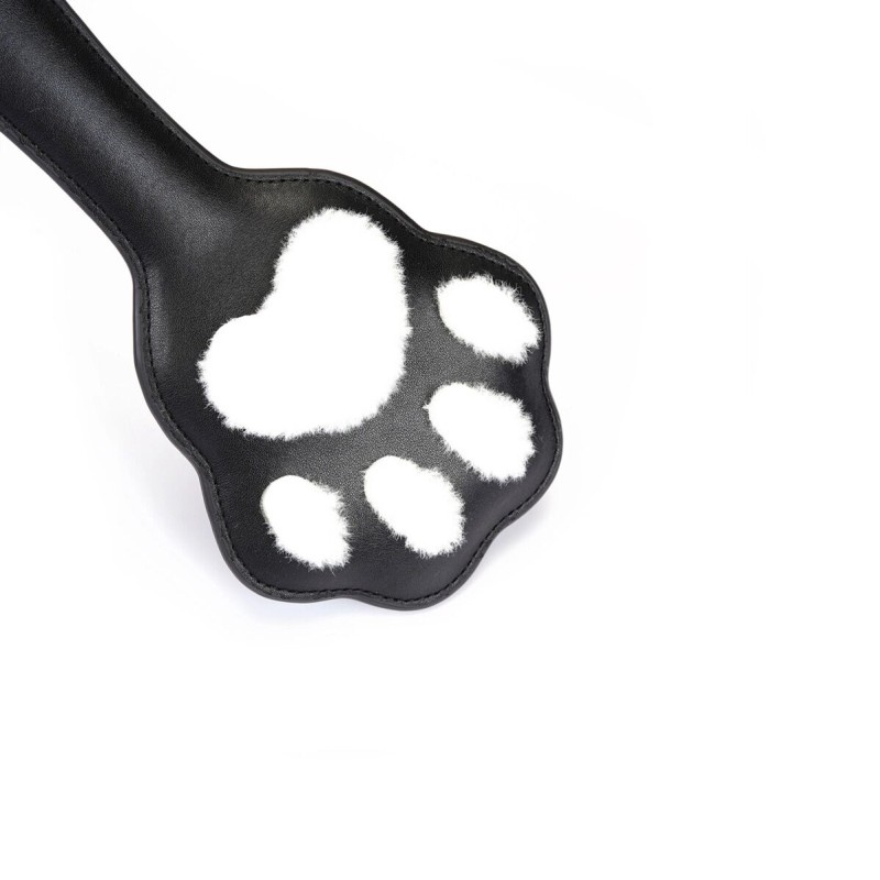 Паддл у вигляді котячої лапки Liebe Seele Round Paddle Black/White