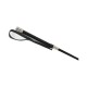 Стек Liebe Seele Flower Rhythm - Black and Red Leather Flowers Riding Crop