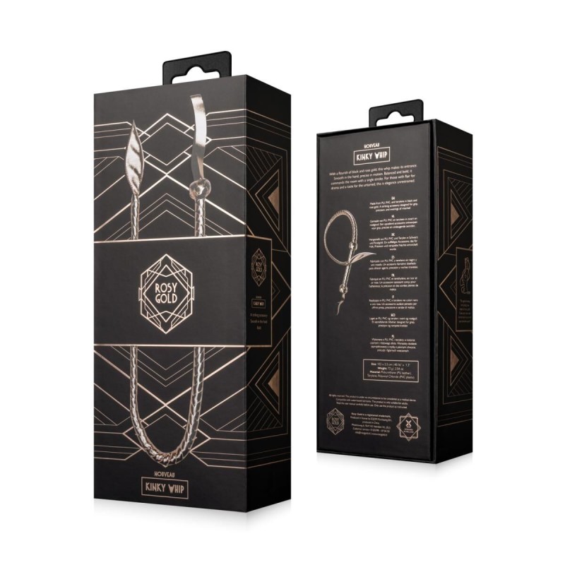 Батіг Rosy Gold Kinky Whip