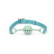 Кляп Liebe Seele Blue Lamb Leather Ball Gag with Velvet Lining