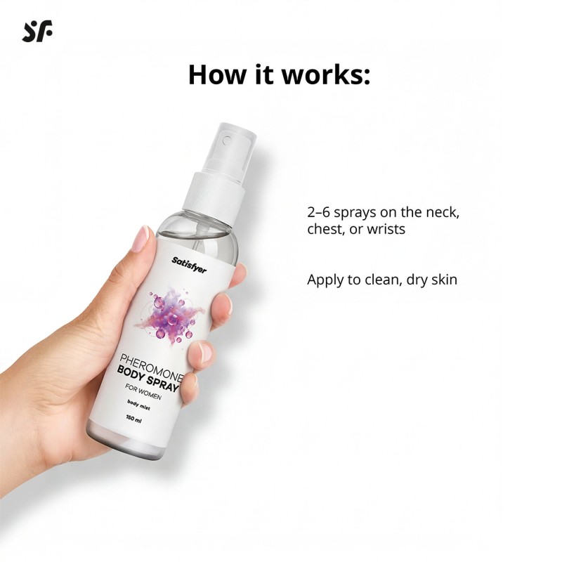 Спрей для тела с феромонами Satisfyer Pheromones Body Spray For Women 150 мл