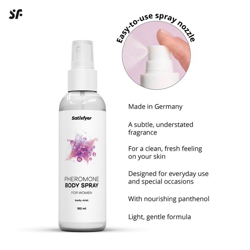 Спрей для тела с феромонами Satisfyer Pheromones Body Spray For Women 150 мл