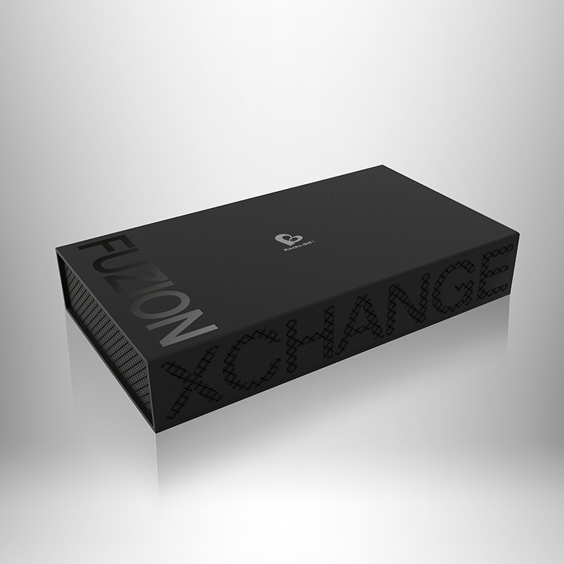 Преміум набір для чоловіків 2в1 Rocks Off Fuzion Xchange з пультом ДК (масажер та вібропробка)