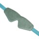 Маска на очі Liebe Seele Blue Lamb Leather Blindfold with Velvet Lining