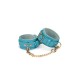 Поножі Liebe Seele Blue Lamb Leather Ankle Cuffs with Velvet Lining