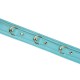 Ошейник с поводком Liebe Seele Blue Lamb Leather Collar with Velvet Lining