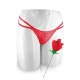 Кружевные трусики в виде розы Fun Novelties Rose You Red