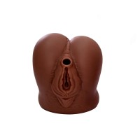 Игрушка вагина с пищалкой Diverty Sex Mulato