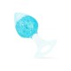 Анальна пробка Liebe Seele Heart-shaped Crystal Anal Plug - Blue Small