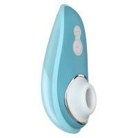 Вакуумний кліторальний стимулятор Womanizer Liberty Blue, магнітна кришка, 2 насадки