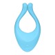 Вібратор для пар Satisfyer Endless Love Blue, 3 незалежні мотори, багатофункціональний
