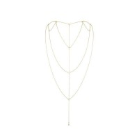 Ланцюжок для спини Bijoux Indiscrets Magnifique Back and Cleavage Chain - Gold, прикраса для тіла