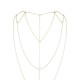 Ланцюжок для спини Bijoux Indiscrets Magnifique Back and Cleavage Chain - Gold, прикраса для тіла