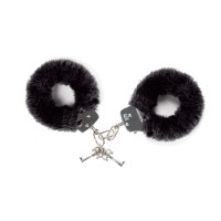 Наручники з плюшевим оздобленням Love To Love ATTACH ME Black