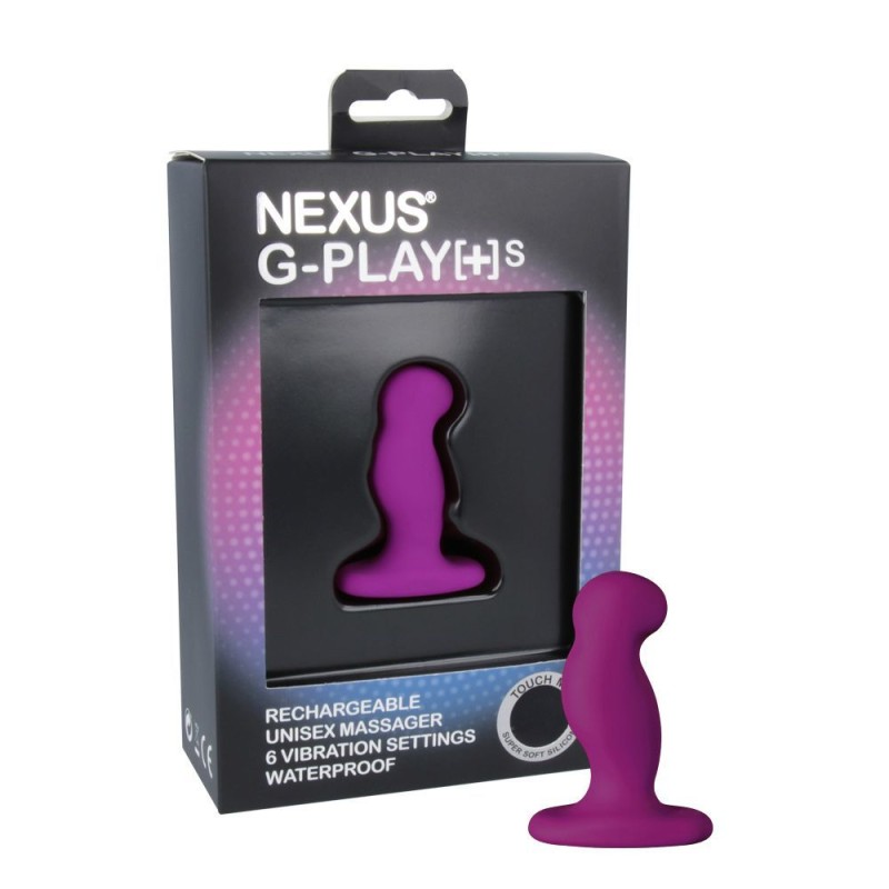 Вібромасажер простати Nexus G-Play Plus S Purple, макс діаметр 2,3 см, перезаряджуваний