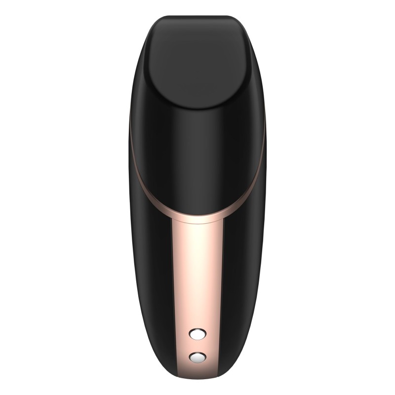 Вакуумный клиторальный стимулятор Satisfyer Love Triangle Black с управлением через интернет