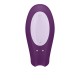 Смарт-вібратор для пар Satisfyer Double Joy Violet із широким кліторальним стимулятором