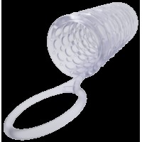Насадка на член Dorcel Mr Reverse XL с кольцом для мошонки, стимулирующий рельеф