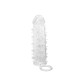 Насадка на член Dorcel Mr. Orgasm з кільцем для мошонки, ультрастимулювальний рельєф