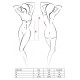 Костюм медсестры Passion AKKIE SET L/XL, white, сорочка, трусики, шапочка