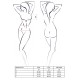 Костюм зайки Passion MALLOY SET S/M, трусики, топик и ушки