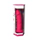 Фалоімітатор SilexD Henry Pink (MODEL 2 size 7.5in), двошаровий, силікон + Silexpan, діаметр 4,8 см