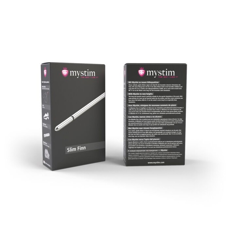 Уретральний зонд Mystim Slim Finn, діаметр 6 мм