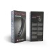 Вібратор подвійний з електростимуляцією Mystim Tingling Aparte eStim Black, міостимулятор
