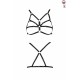 Бюстгальтер-стрепи Passion Exclusive ARMANDA BRA XXL/XXXL, black