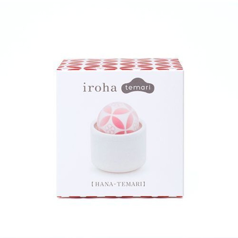 Потужний вібратор-кулька IROHA TEMARI Hana, що не передає вібрацію на футляр