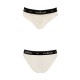 Трусики з широкою гумкою і мереживом Passion PS001 PANTIES M, ecru