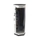 Фалоімітатор SilexD Vetus Black (MODEL 1 size 8in), двошаровий, силікон + Silexpan, діаметр 4,2см