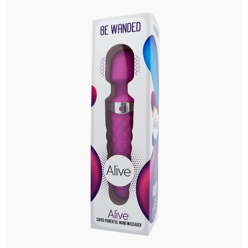 Мінівібромасажер Alive Be Wanded Purple
