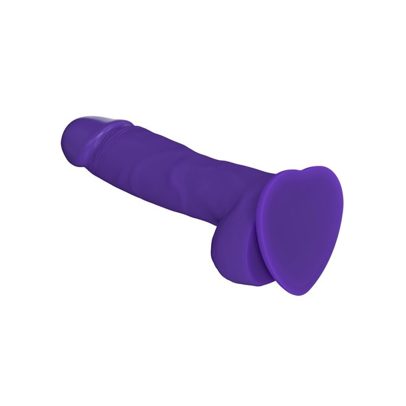 Реалістичний фалоімітатор Strap-On-Me SOFT REALISTIC DILDO Violet - Size XL
