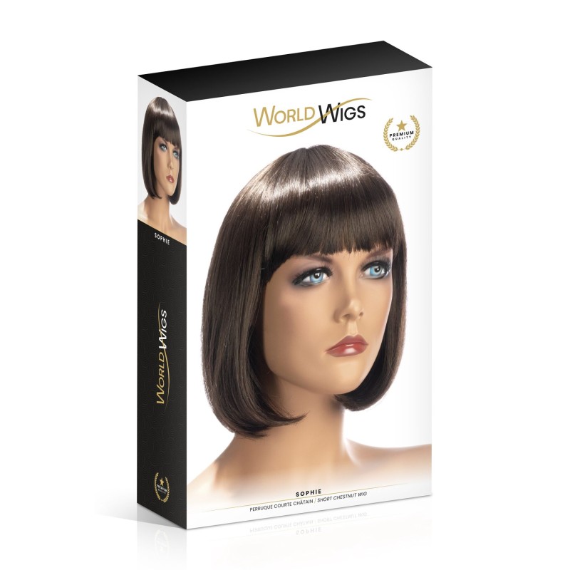 Перука  World Wigs SOPHIE SHORT CHESTNUT