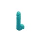 Крафтовое мыло-член с присоской Чистий Кайф Turquoise size S натуральное