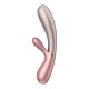 Смарт вібратор-кролик із підігрівом Satisfyer Hot Lover Pink