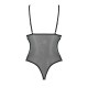 Боди с ажурным лифом Passion CHRISTA BODY S/M, black