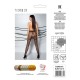 Колготки с открытым доступом, с контрастными шортиками Passion TIOPEN 011 3/4 (20 den), black
