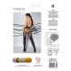 Колготки з відкритим доступом, подвійна щільність Passion TIOPEN 012 3/4 (20/40 den), black