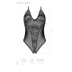 Боди с ажурным декором и открытым шагом Passion URSULA BODY XXL/XXXL, black