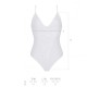 Боди с ажурным декором и открытым шагом Passion URSULA BODY XXL/XXXL, white