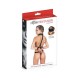 Фиксаторы для шеи и рук Fetish Tentation Neck and Wrist Straps с маской на глаза
