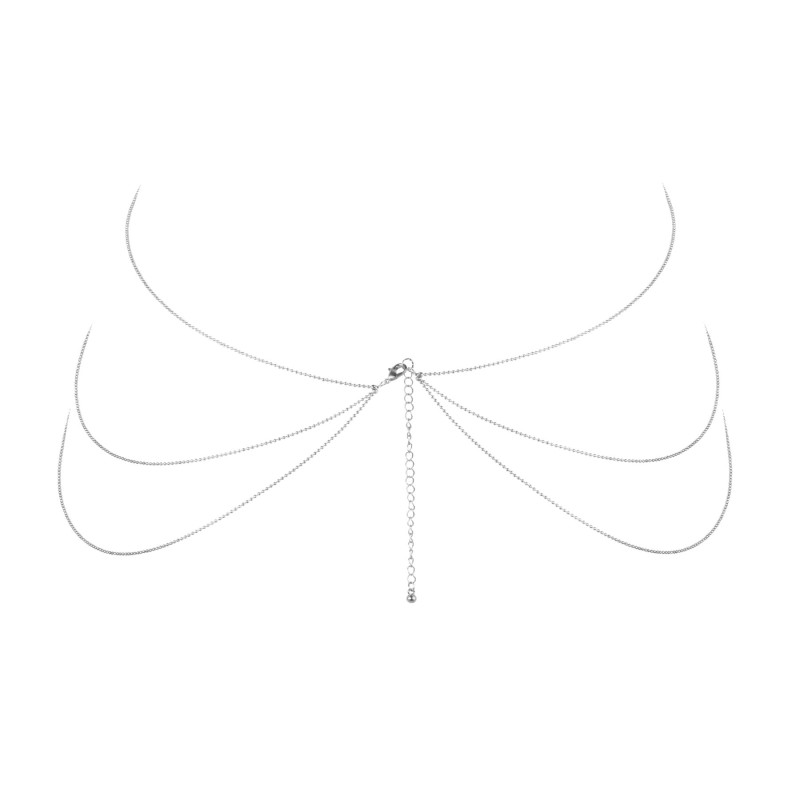 Ланцюжок для тіла Bijoux Indiscrets Magnifique 8 Body Chain — Silver