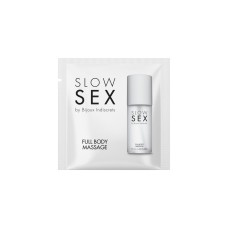 Пробник силіконового гелю для масажу всього тіла Bijoux Indiscrets Slow Sex Full body massage