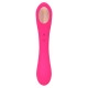 Вібратор та вакуумний кліторальний стимулятор 2-в-1 Alive Quiver Magenta Pink оновлена ​​модель