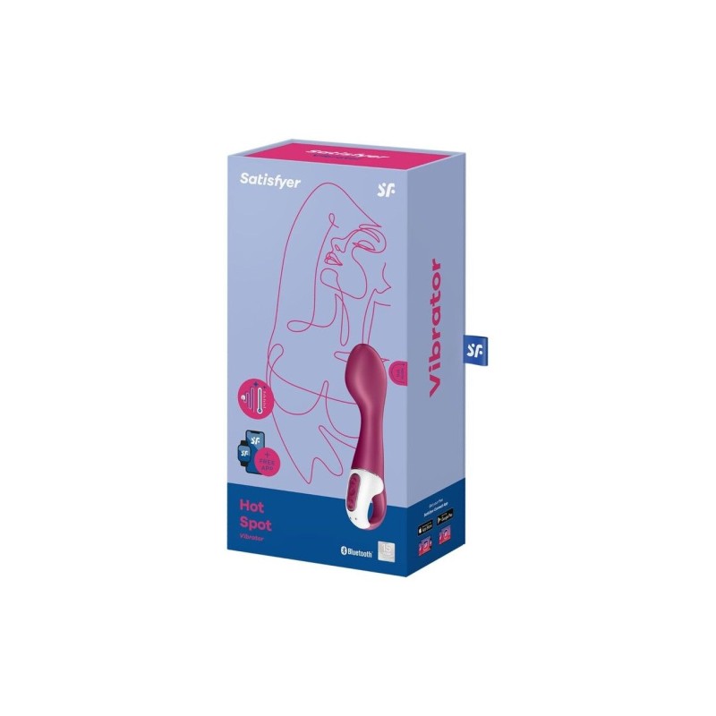 Смарт вібратор точки G Satisfyer Hot Spot з функцією підігріву