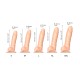 Реалистичный фаллоимитатор Strap-On-Me Sliding Skin Realistic Dildo Vanille M, эффект подвижной кожи