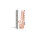 Реалістичний фалоімітатор Strap-On-Me Sliding Skin Realistic Dildo Vanille XXL, ефект рухливої шкіри